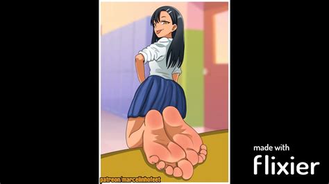 nagatoro footjob|Nagatoro Footjob Porn Videos 